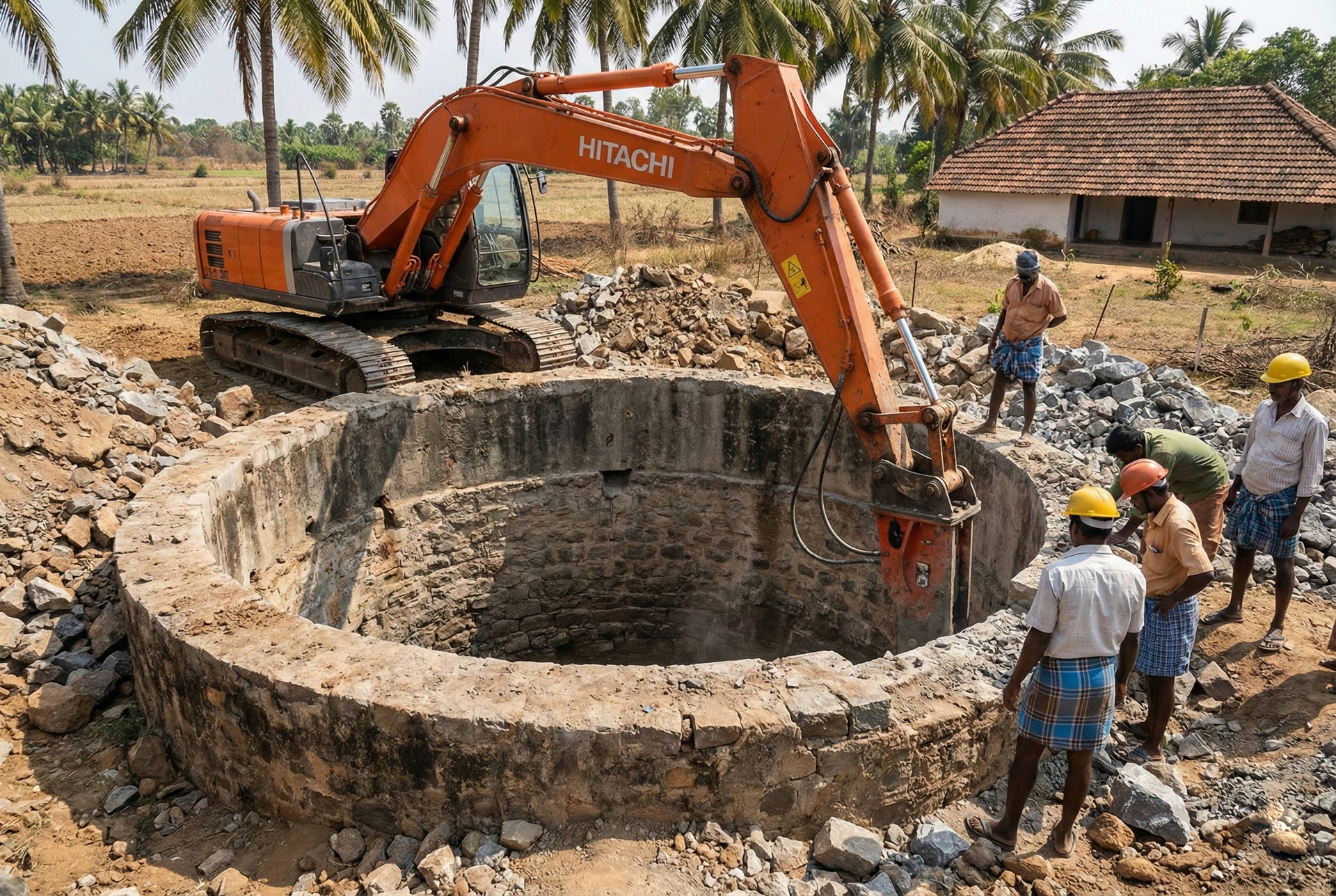Old well deepening and restoration service in Salem